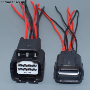 Shhworldsea 8-контактный 7282-2148-30 7283-2148 автоматический гнездо для фары, кабельный разъем, гнездовой штекер для Honda