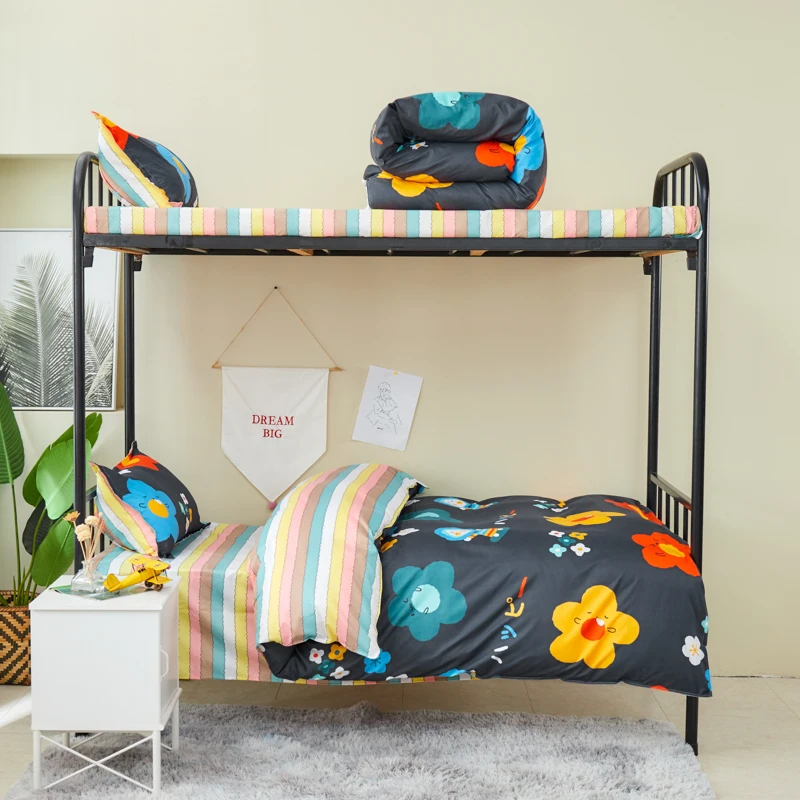 

Butterfly Print Bedding Set Bedspread Girls Princess Quilt Cover gift Queen king size Bedroom Decoration Home textiles