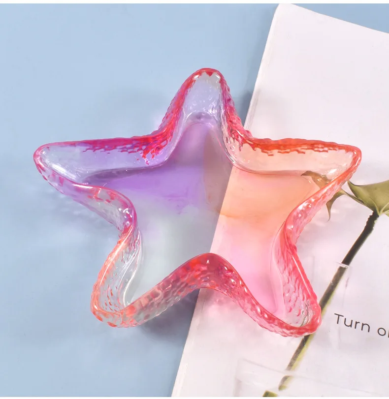 Блюдо Морская звезда ящик для хранения фруктовых аксессуаров силиконовые формы