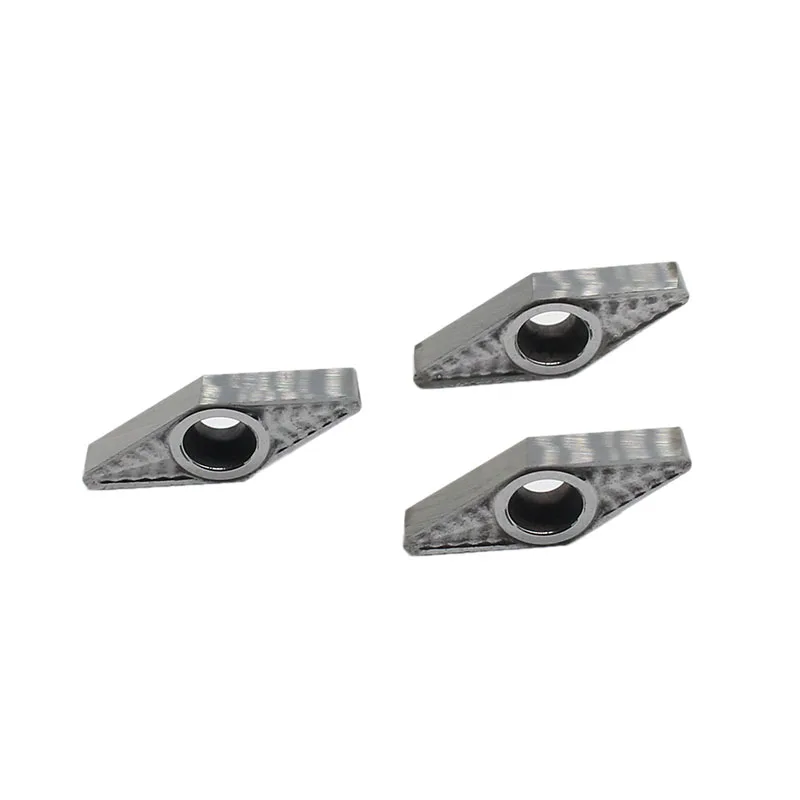 10 шт. VCGT110308 AK H01 Алюминиевая Вставка Токарные пластины токарный станок вставка