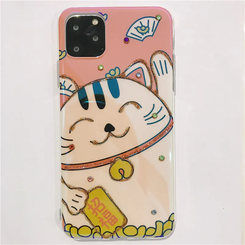 Чехол для iphone 11 pro Max Bling Sailor Moon, для iphone 11 X XR XS Max 6 7 8 plus, мягкий чехол из ТПУ с рисунком Crayon Shin-Chan