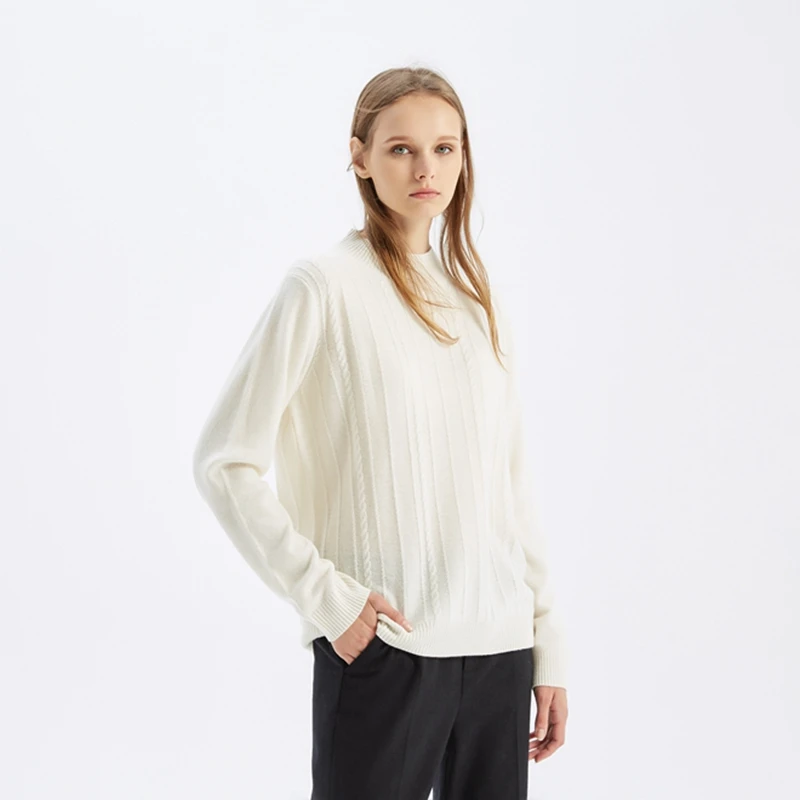 Me&ampcity Cashmere Knitted Sweater Women Pullovers Autumn Winter Basic Sweaters Leisure Keep warm New | Женская одежда