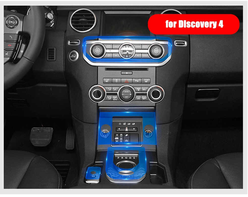 Для Land Rover Дискавери 5 4 L462 LR5 LR4 Дискавери Спорт автомобиль центральная консоль Шестерня пленка Центральная AC навигация протектор ТПУ пленка