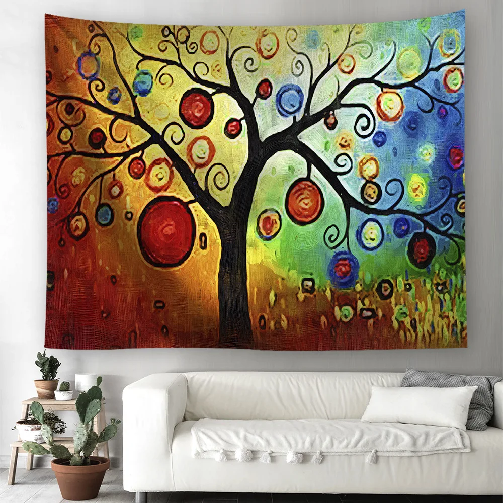 Веселая креативная моющаяся картина маслом домашний гобелен искусство эстетика