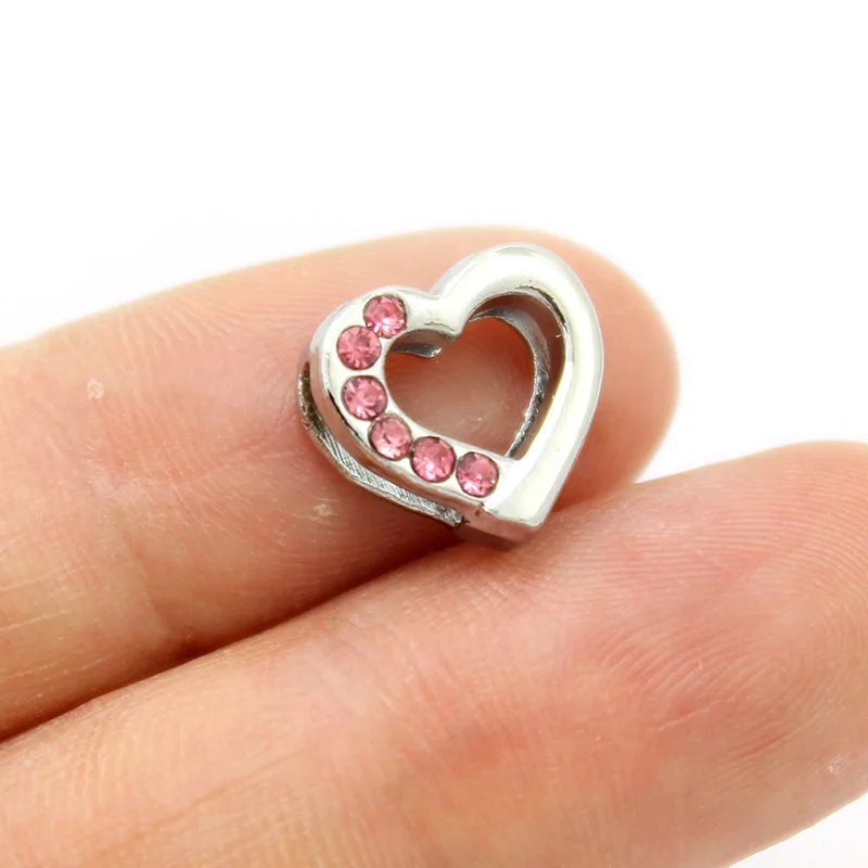 10 шт./лот оптовая продажа 8 мм смешанный стиль слайд амулеты подходят DIY браслет