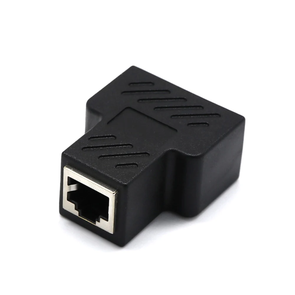 Адаптер Ethernet-кабеля от 1 до 2 каналов удлинитель Lan-кабеля сплиттер для