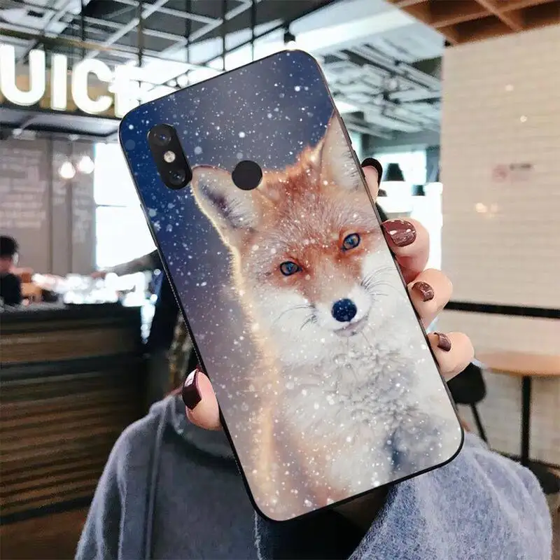 Чехол для телефона MaiYaCa Fox Anima Xiaomi mi 8 9 10 lite pro 9SE 5 6 X max 2 3 mix2s F1 | Мобильные телефоны и