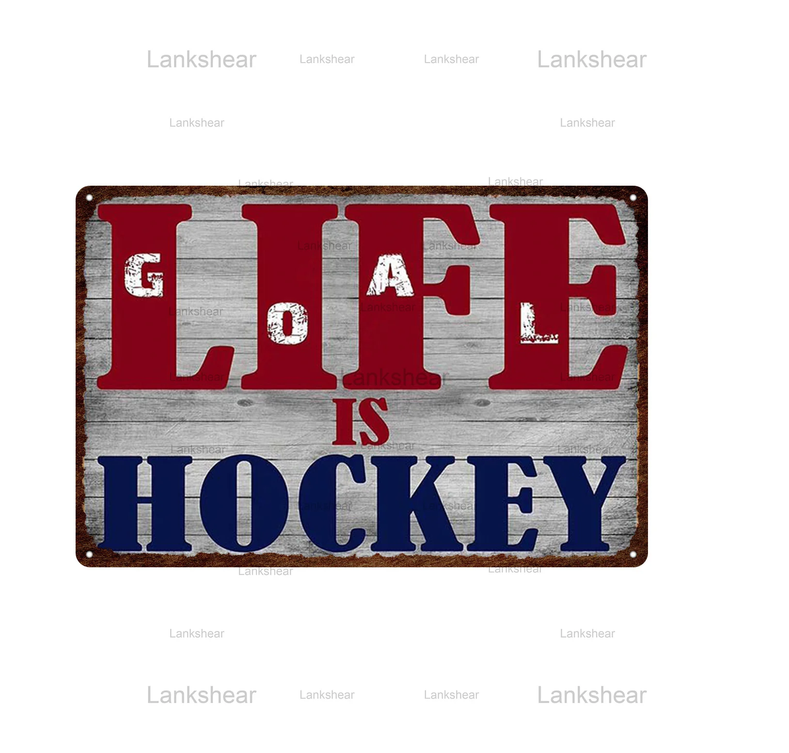 Винтажный предупредительный металлический жестяной знак приходит. Мы открываем.