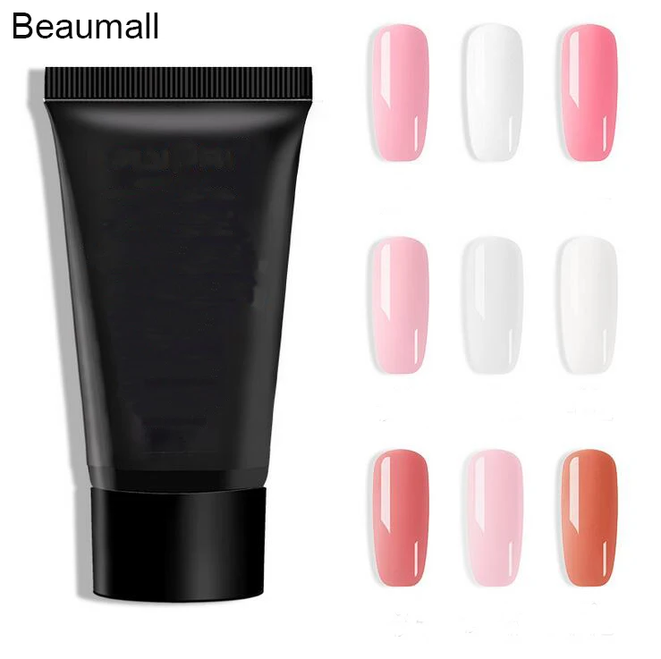 Beaumall 15 мл быстро высыхает с украшением в виде кристаллов продлить УФ гель для