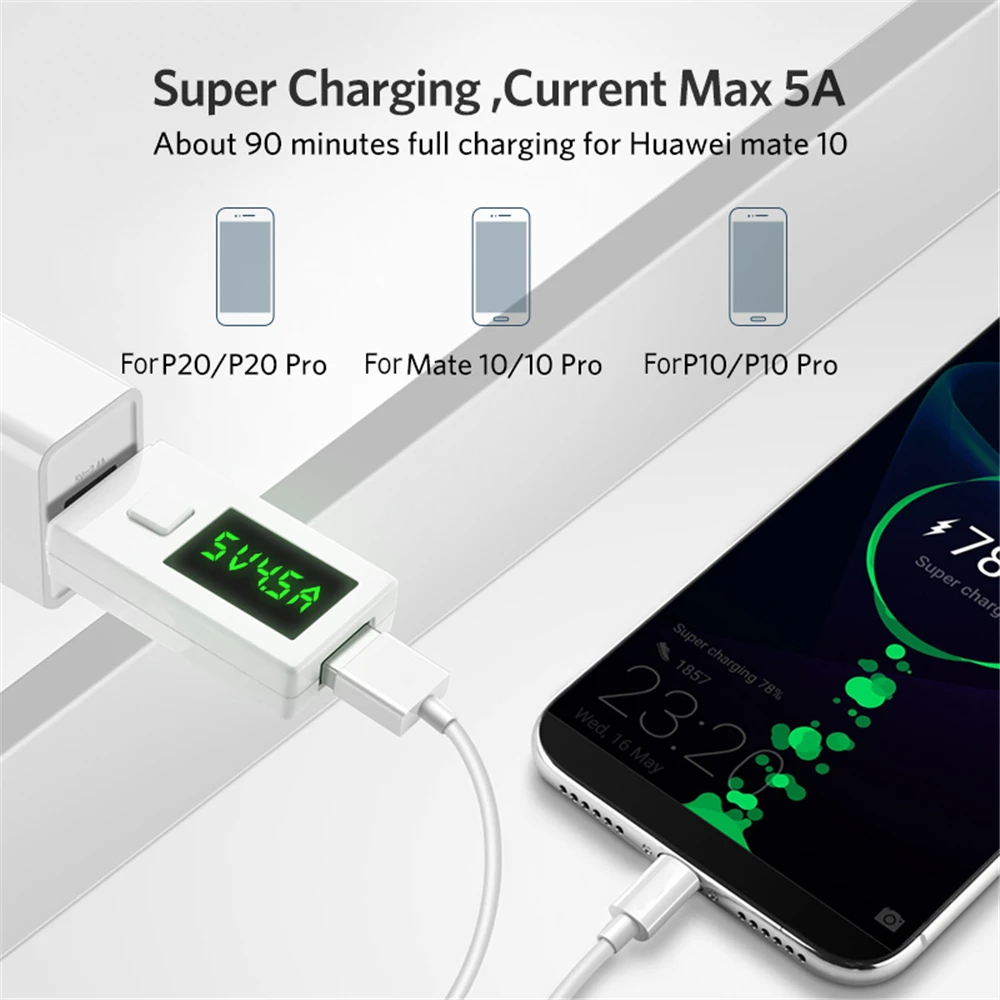 UGI 1/2/3 упаковка 5А USB C Type кабель для Samsung S20 Huawei P30 P20 Mate 30 20 40 Pro Plus 3 1 Type-C синхронизация