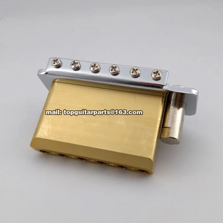 510 two point Chrome Brass Block tremolo bridge for suhr Strato guitar | Спорт и развлечения