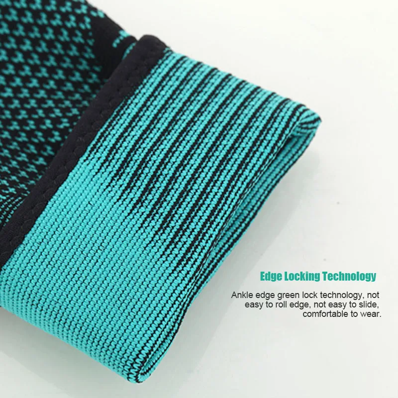 

1pair Sport Ankle Protector Soft Breathable Foot Warp Brace Support Pad for Badminton Basketball SEC88