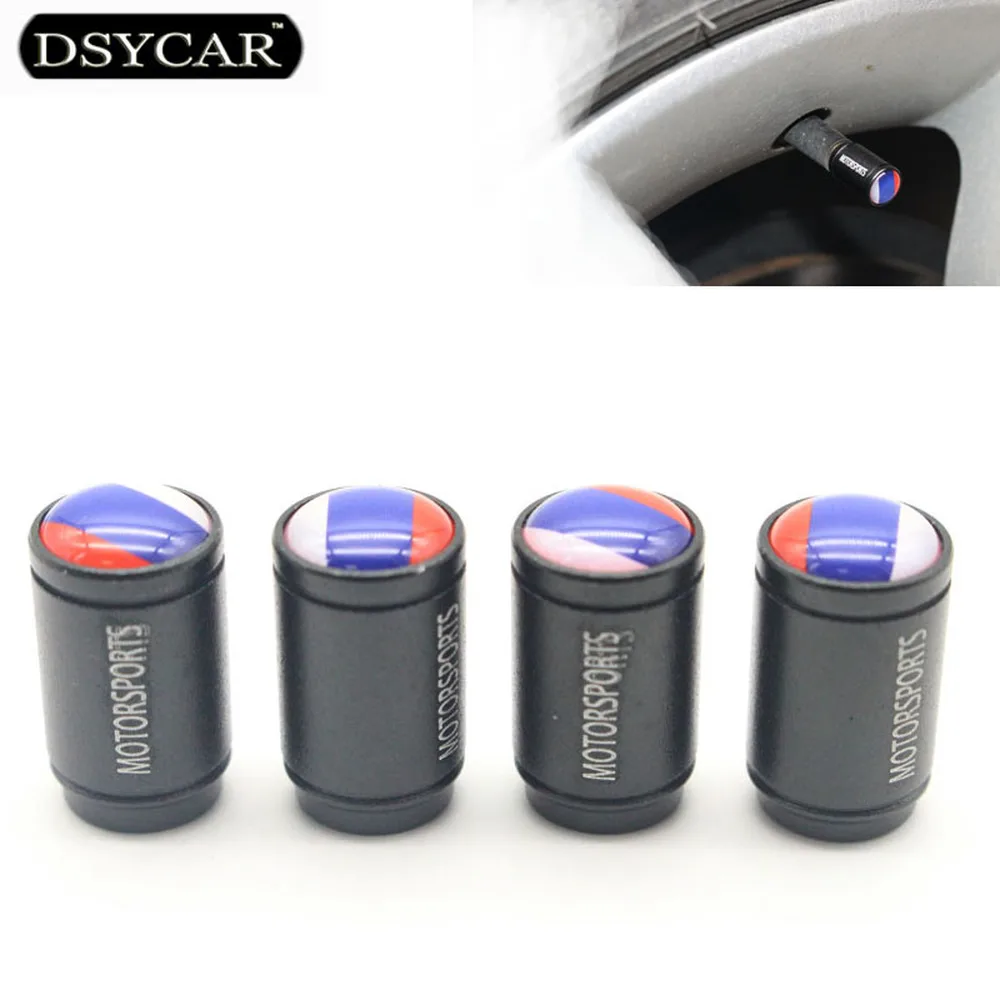 Универсальный Автомобильный флаг DSYCAR 4 шт./компл. колпачок на клапан колеса
