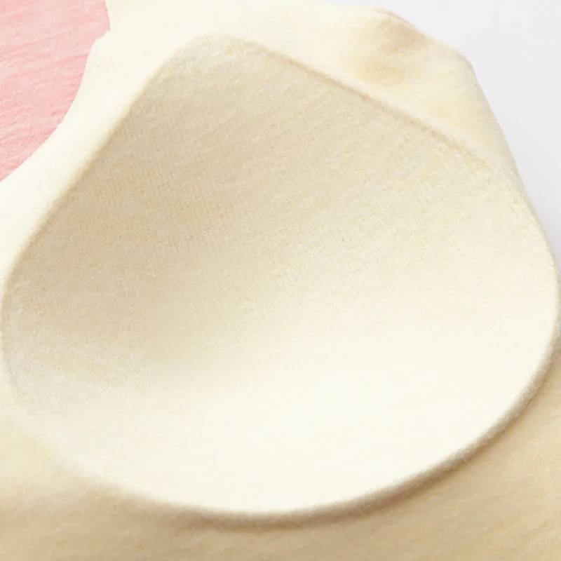 Asha&Vicki New Women Velvet Silk Thermal Underwear Seamless Slim Solid Xolor Bra With Cup Integrated Vest For Autumn And winter