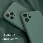 Чехол-накладка для Apple iPhone 11 Pro Max, силикон, противоударный, разные цвета