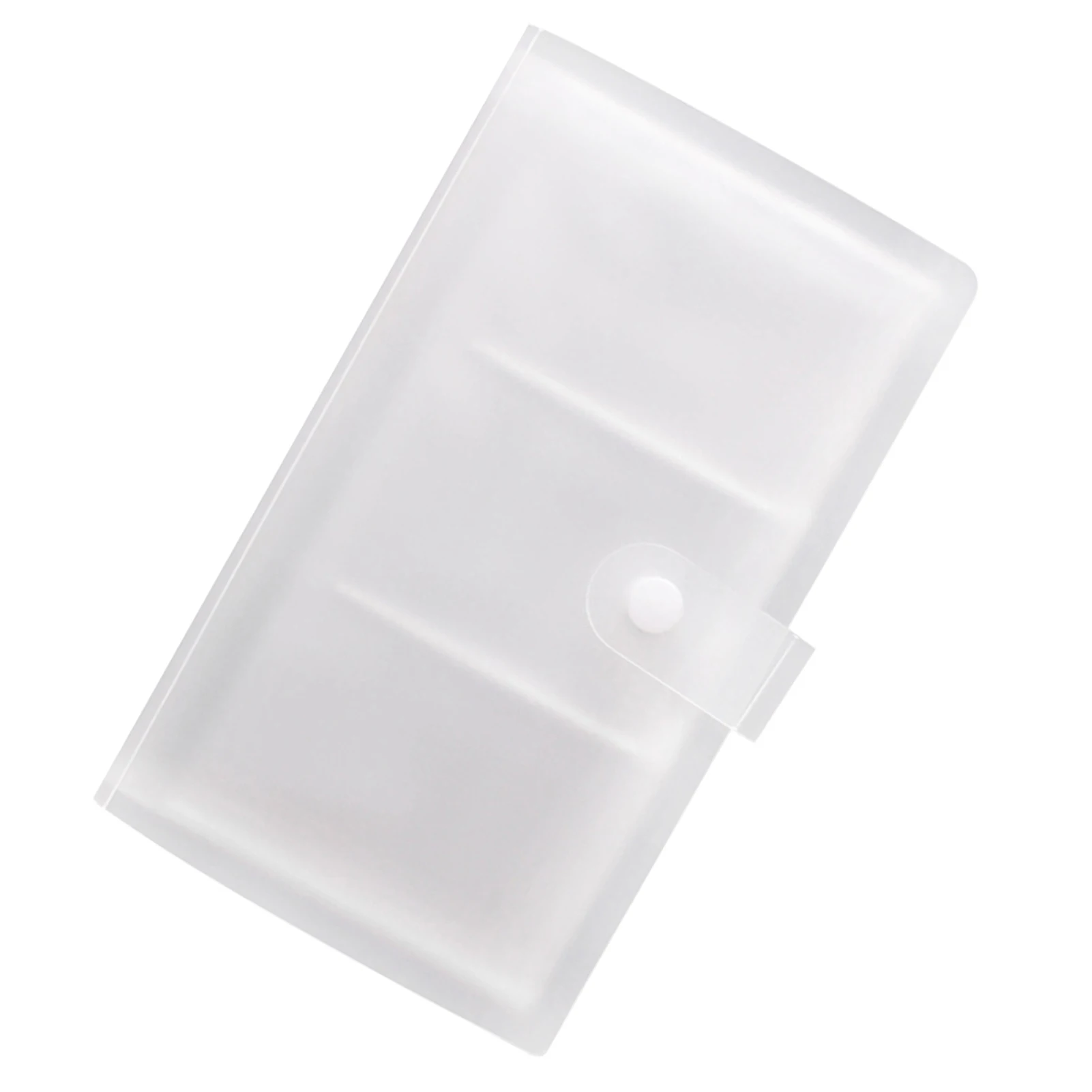 

120 Slots ID Holders PP Matte Business Card Book Large Capacity Cards Clip Ticket Collection Stocks Charitable