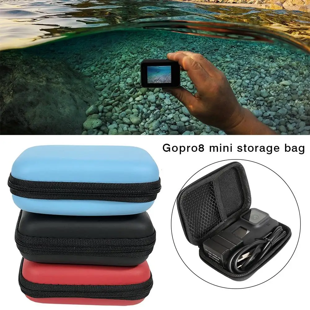 Портативная мини сумка для хранения GoPro Hero 8 Водонепроницаемый пылезащитный