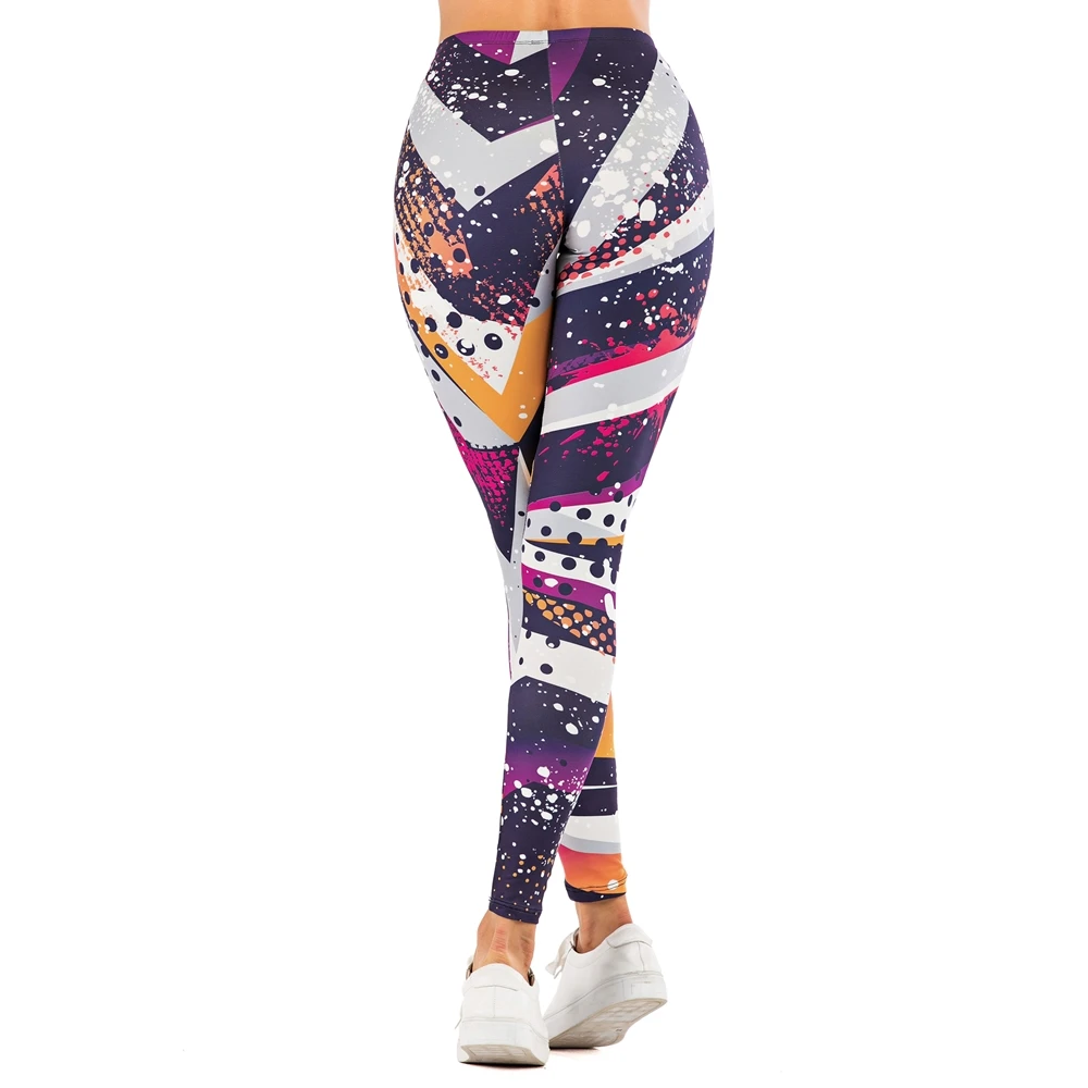 

Women's Pants Fashion Slim Legins High Waist Leggings Women Sexy Legging Paint Graffiti Printing Fitness Fashion Woman's Clothes