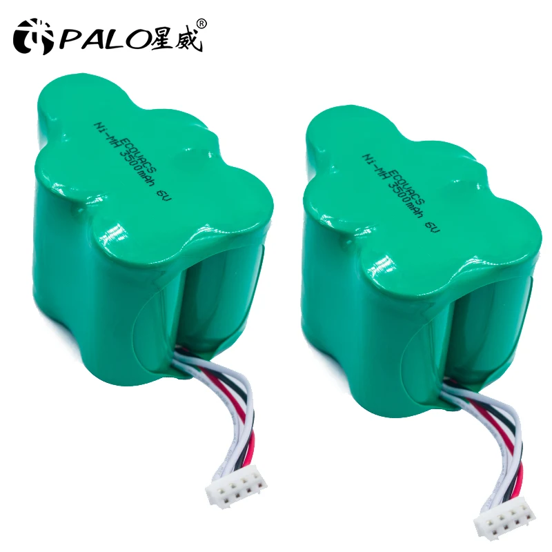 2 шт. 3500 мАч 6V Очиститель Батарея Для Ecovacs deebot TBD 71 710 720 730 760 CEN530 CEN630