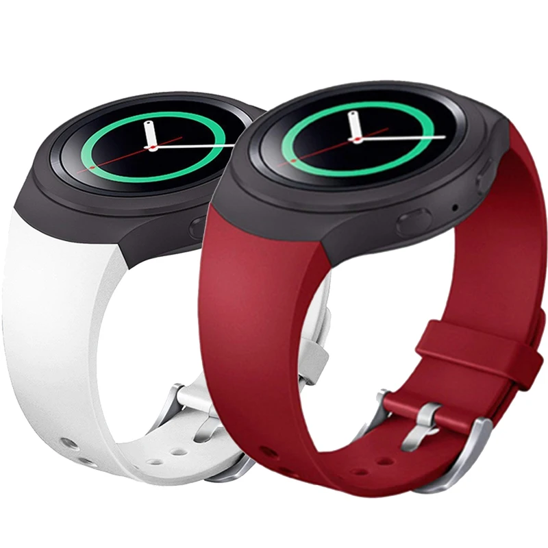 

Sport Strap For Samsung Galaxy Gear S2 band R720 R730 Smart Watch Band Silicone wrist bracelet correa watchband belt Accessories