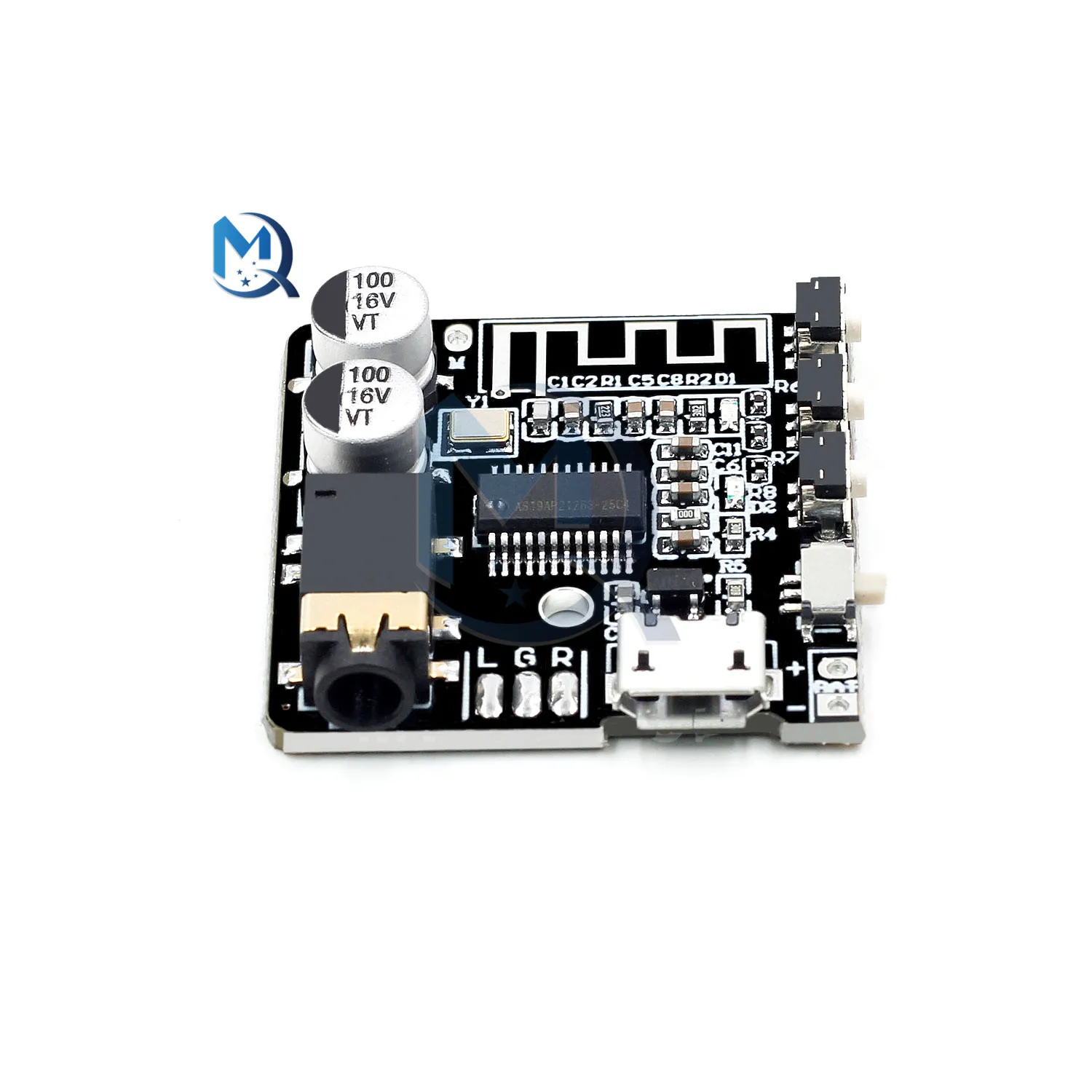 HM-314 V2.0 Bluetooth аудио приемник декодер плата Micro USB MP3 музыкальный плеер без потерь