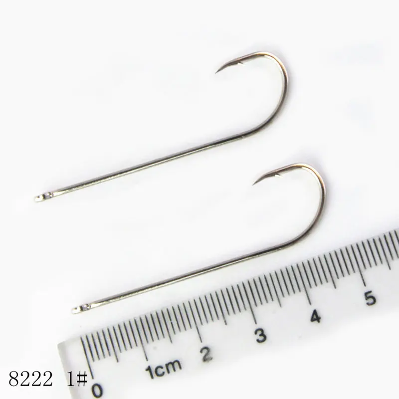 [100 шт.] рыболовный крючок с длинным хвостовиком крючки для изготовления снастей в