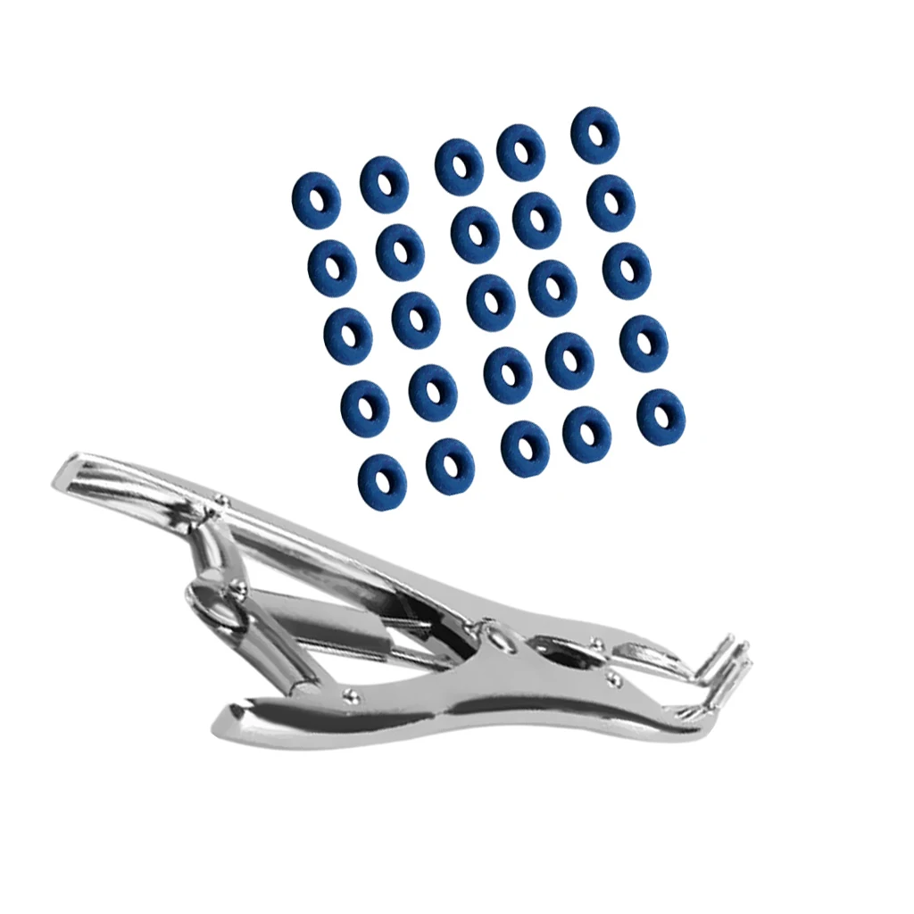 Плоскогубцы ELASTRATOR кастратор резиновое кольцо аппликатор стыковка + кольца | Дом и