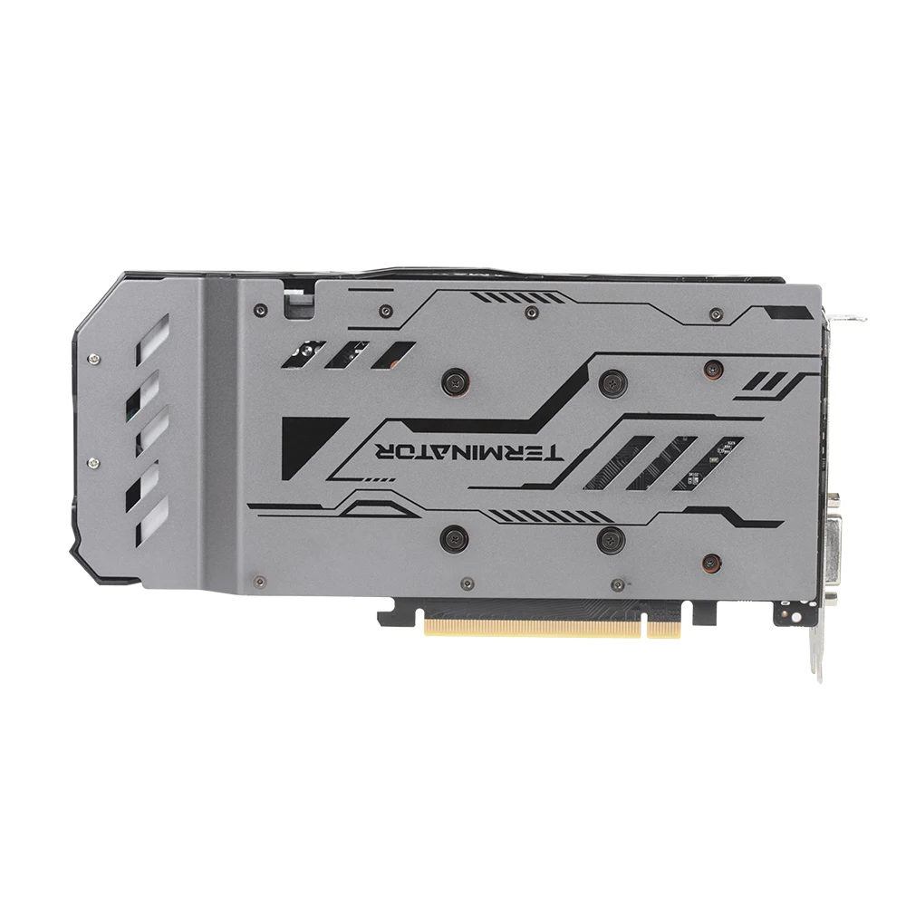 MAXSUN GeForce GTX1660 TI Terminator 6 ГБ 192 бит GDDR6 графические карты PCI Express 3 0x16 DP DVI HDCP готовое