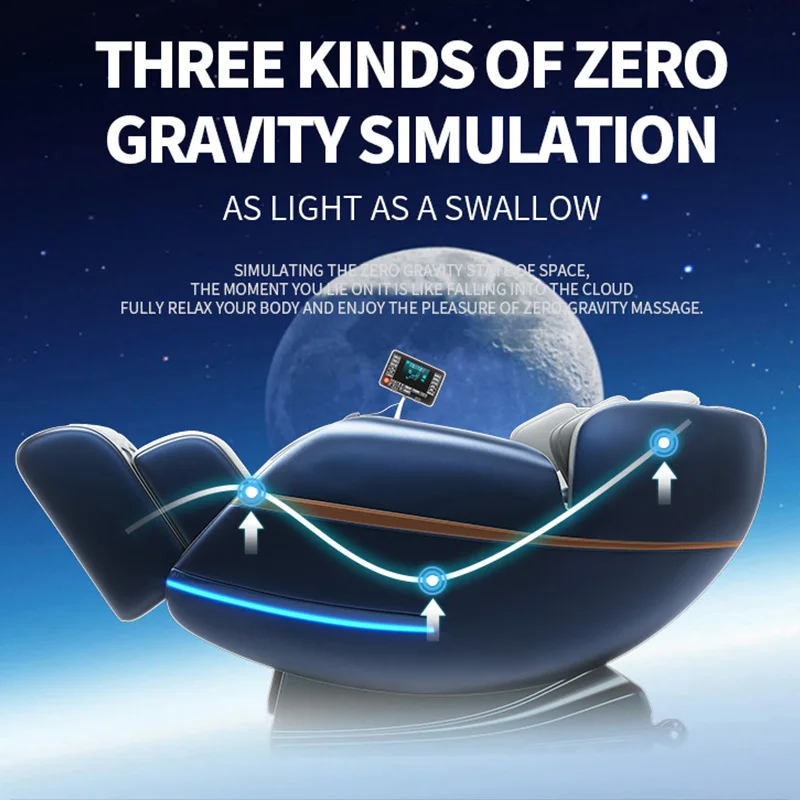 Массажное кресло с нулевой гравитацией интеллектуальный полноразмерный