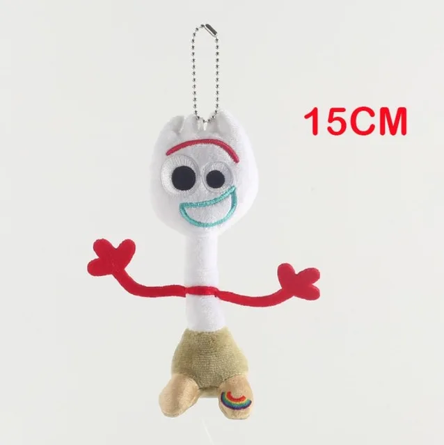 15cm Высокое качество 15/20 см мультфильма «История игрушек», 4 Forky с рисунком Базза Лайтера одежда для улицы; древесные Мягкие плюшевые игрушки куклы с изображением мультипликационного персонажа игрушки для Детский подарок - Цвет: 15cm