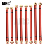 8pcslot alloy link rod 313mm wheelbase suit for axial scx10 110 rc crawler car parts