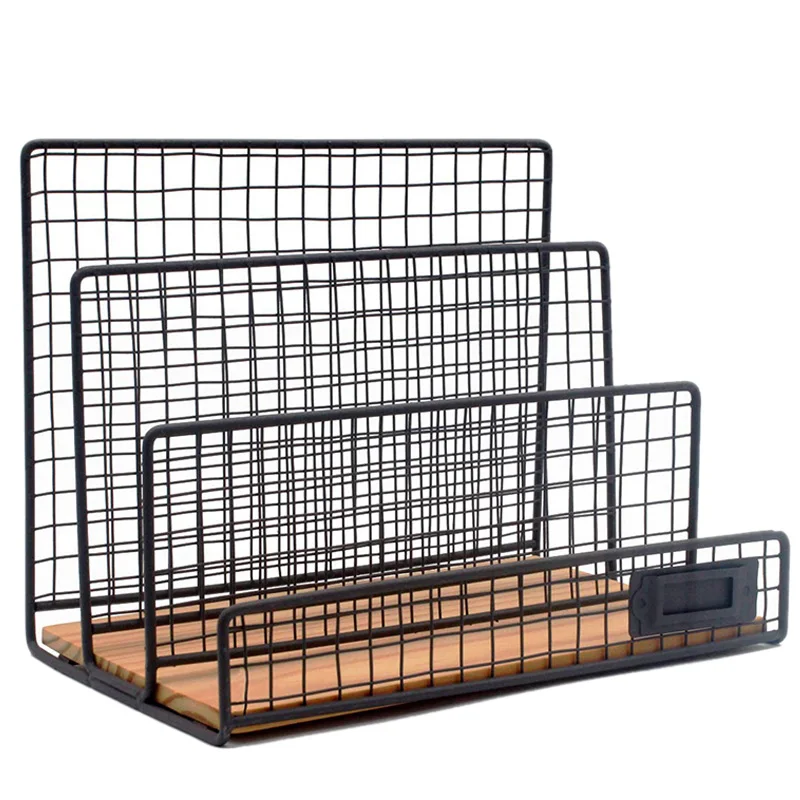 Настольный 3 слота файл письмо журнал папка лоток для документов почтовый