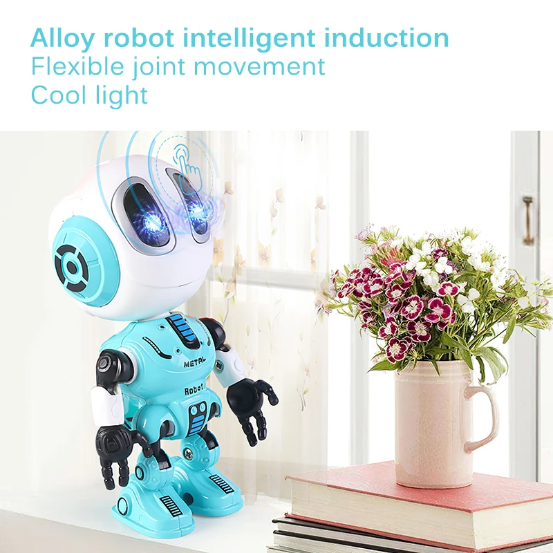 

Children'S Robot Toy Smart Recording Talking Robot Touch Control Dialogue Manual Deformation Robot Toy Boy Birthday Gift Toy