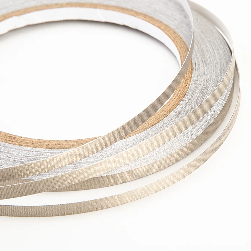 New 1x 5mm* 20 meters Conductive Fabric Tape Single Adhesive EMI shield Electromagnetic Field Shielding Fabrics | Обустройство дома