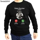 Свитшот мужской с длинным рукавом и круглым вырезом, на весну