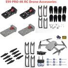 E99 Pro E99 Pro2 4K RC Дрон запасные части 3,7 в 1800 мАч батареяпропеллерзащитная рамка для E99 PRO 2 RC Дрон аксессуары E99 USB