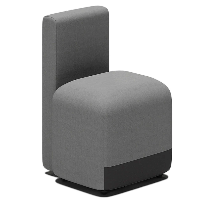 

TT Office Sofa Single Backrest Chair Nordic Simple Reception Area Public Leisure Creative Personality Fabric