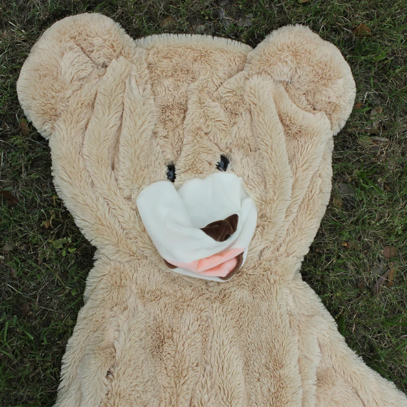 100-200cm Giant America Teddy Bear Plush Toys Soft Teddy Bear Skin Popular Birthday & Valentine's Gifts For Girls Kid's Toys images - 6