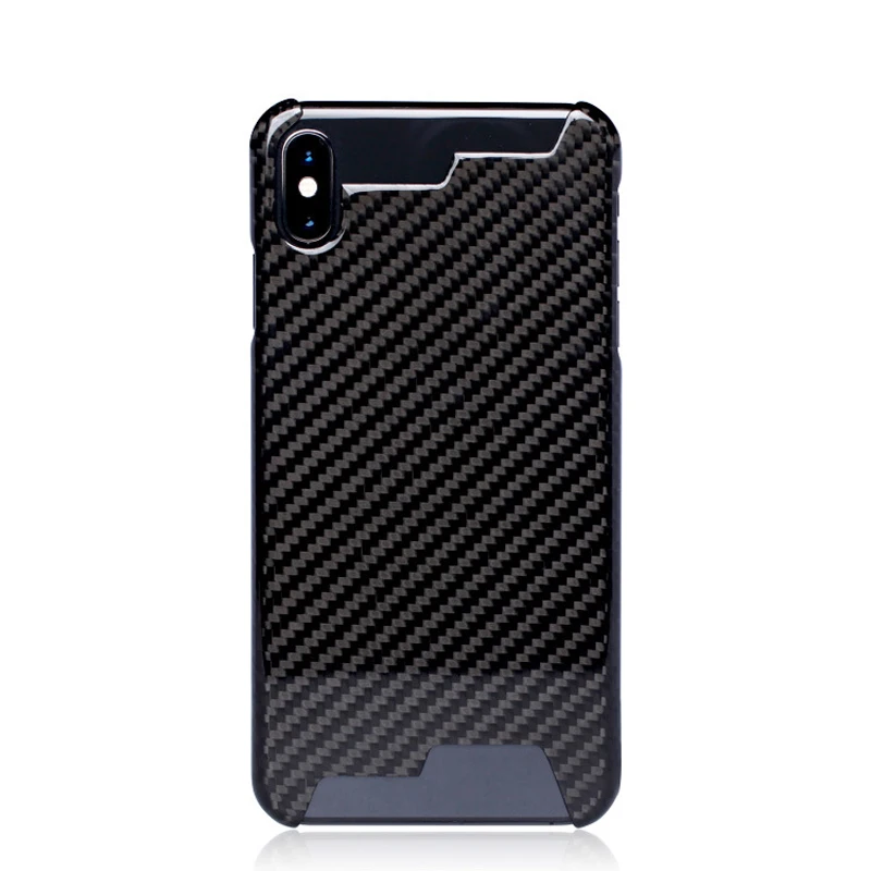 Чехол из углеродного волокна для Apple X чехол iPhone Xr Xs Max полузакрытый стильный очень