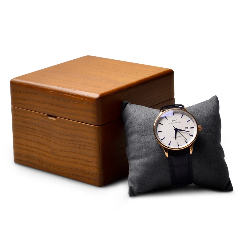 

Oirlv 1Grid Solid Wood Jewelry Box Watch Organizer Case Jewelry Display Stand Storage Case Small Holder for Watch Case Bracelet