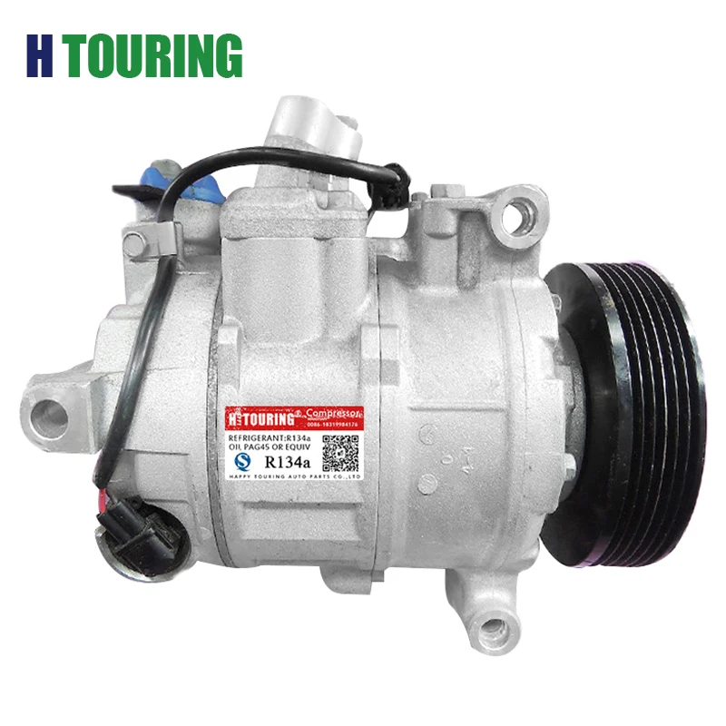 Компрессор кондиционера для bmw E60 520i 2001-2010 64526980044-447190 9953 2483002130 | Автомобили и