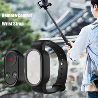 hand wrist strap for gopro 10 sports camera bluetooth remote control adjustable silicone magnetic wristband for gopro hero 9 10