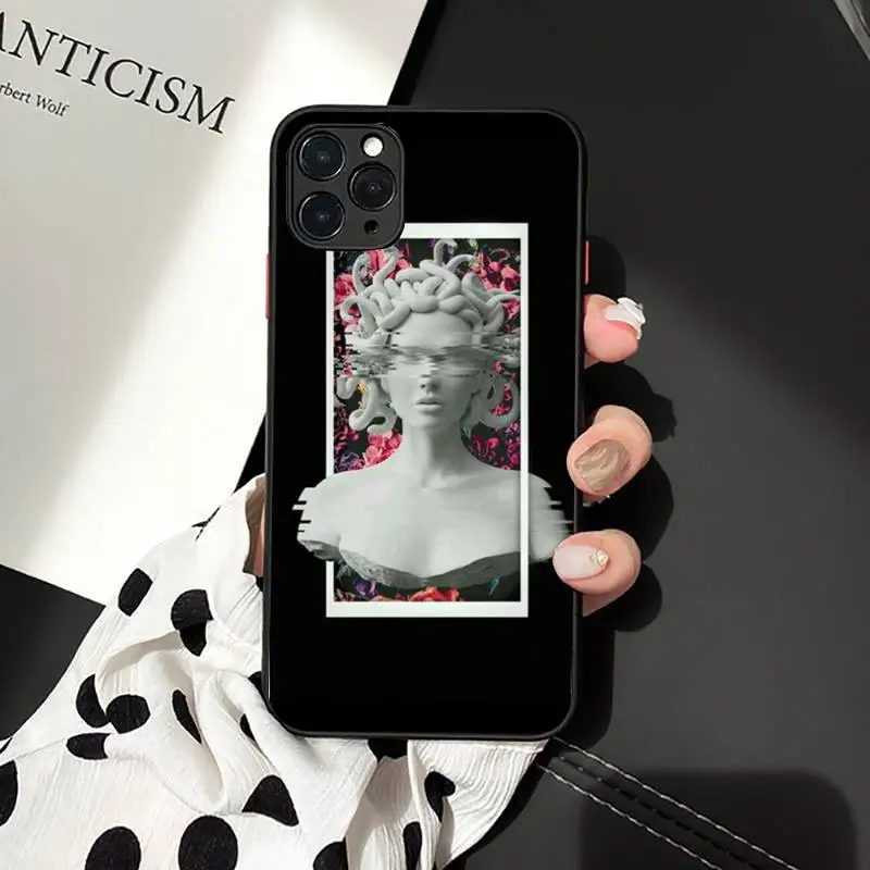 TOPLBPCS Medusa чехол для телефона iPhone 11 12 13 mini pro XS MAX 8 7 6 6S Plus X 5S SE 2020 XR |