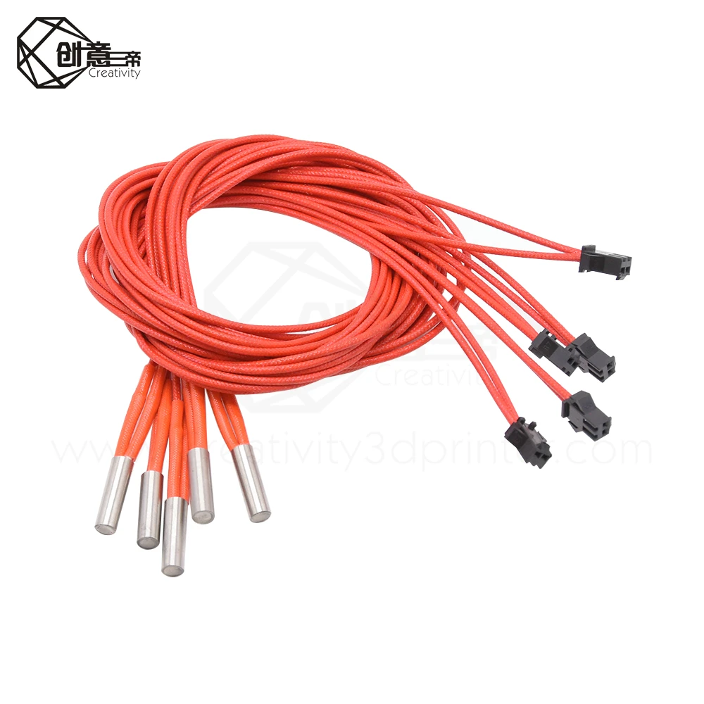 3D принтер Makerb / Reprap Mendel нагревательная трубка 1 м 24 в 40 Вт простая замена HotEnd J