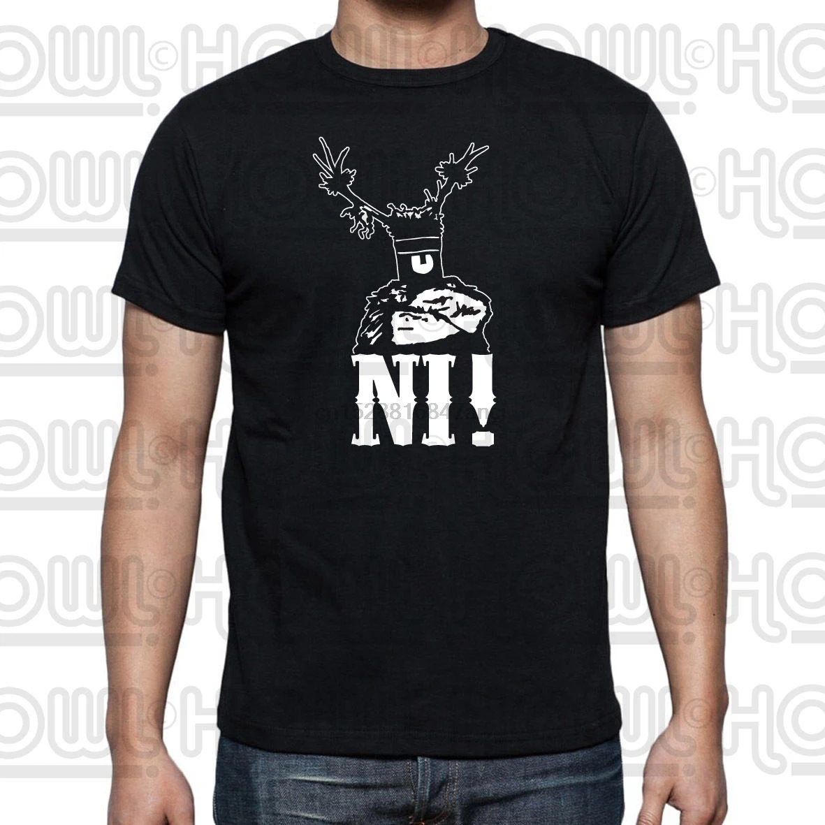 Monty Pythons Holy Grail Knights That Say Ni! inspired Tshirt Class Comedy Funny Cool Casual pride t shirt men Unisex New(1) |