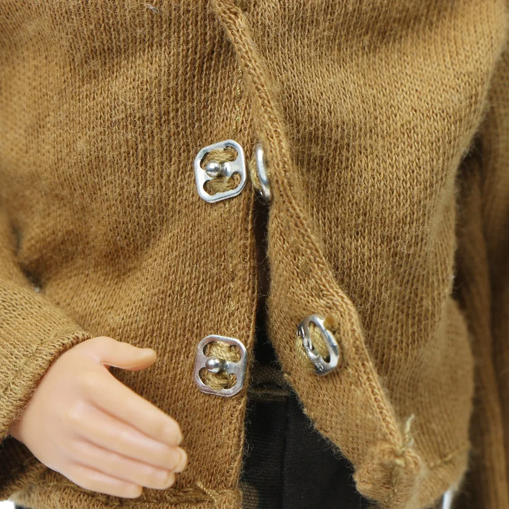 Высокое качество Мужская Кукла наряд для куклы Барби друг Кен Кукла камуфляжные брюки желтая рубашка одежда аксессуары Игрушка
