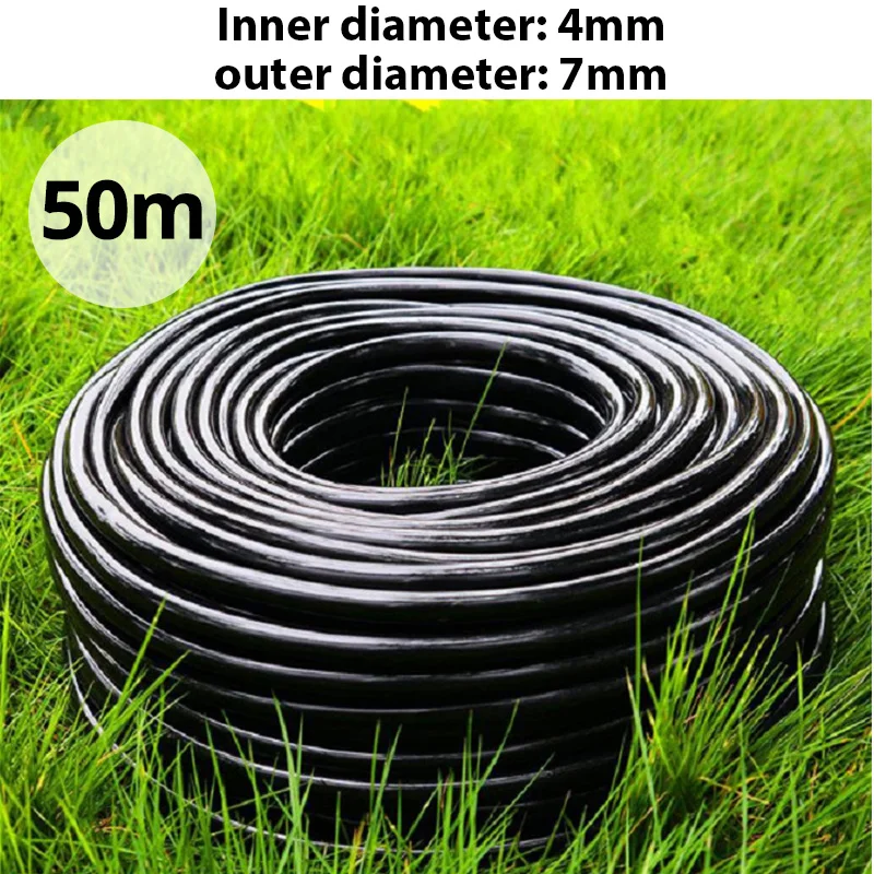 

New Arrival Garden 4/7mm Watering Kits Irrigation Accessories Hose Quick Adapter Barbed Tee Joint Adjustable Spray/Drip Nozzle