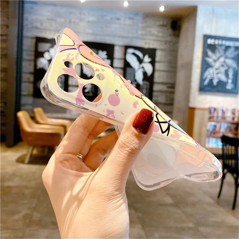 Чехол для телефона Disney Дональд Дак Дейзи рисунок iPhone/XS/MAX/XR/7/8/Plus/11/12/12 Pro Max Защитные