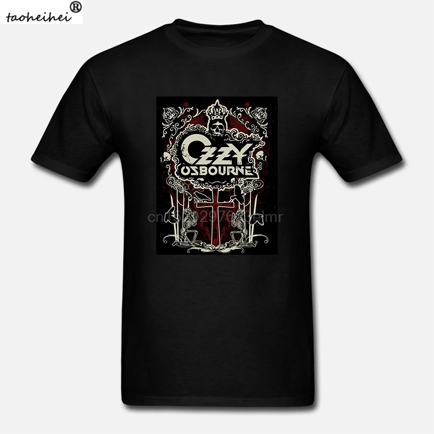 Ограниченное Оззи Озборна больше не TOURS 2 Черная футболка Полный Размеры S
