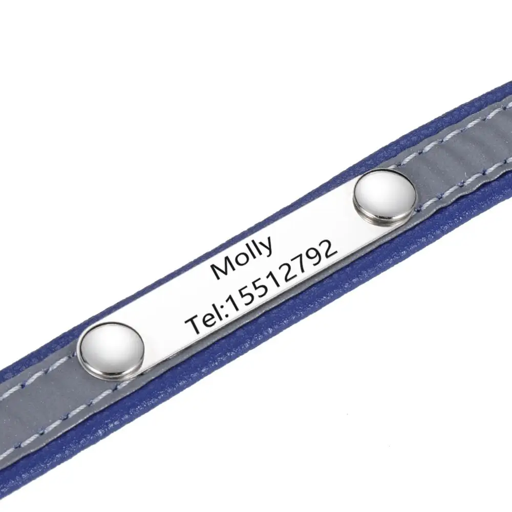 Ошейники для собак с защитой от потери идентификационная бирка именем собаки